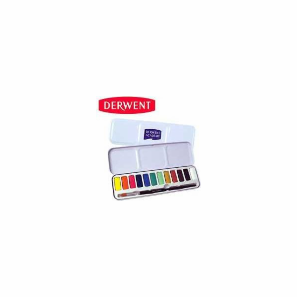 Derwent DERWENT ACADEMY WATERCOLOR 12KS uni