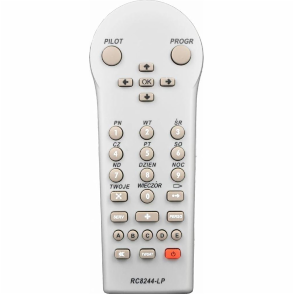 Dálkový ovladač RTV pro digitální + RC8244 šedý