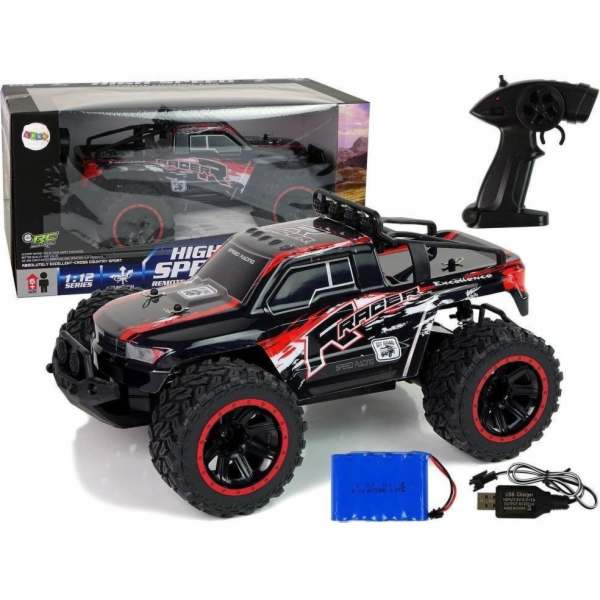 LeanToys Off-Road R/C 2,4 G červená