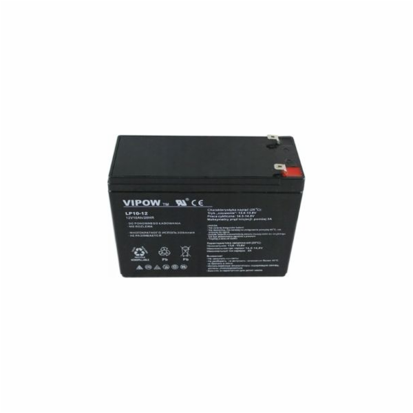 VIPow Baterie 12V/10Ah (BAT0215)