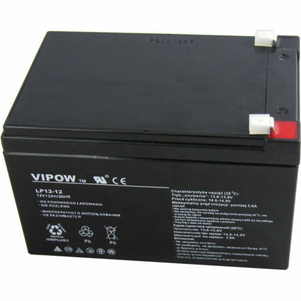 VIPow Baterie 12V/12Ah (BAT0216)