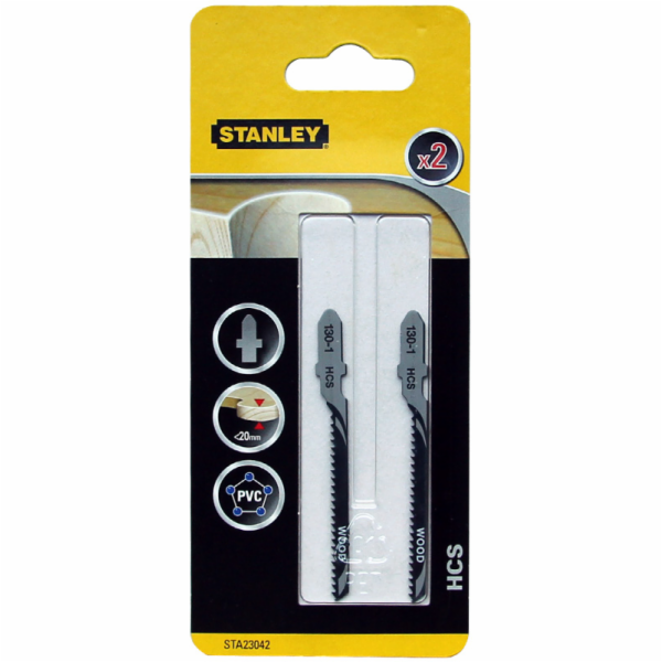 Kotouče do skládačky Stanley T 2 ks. pro PVC dřevo STA23042