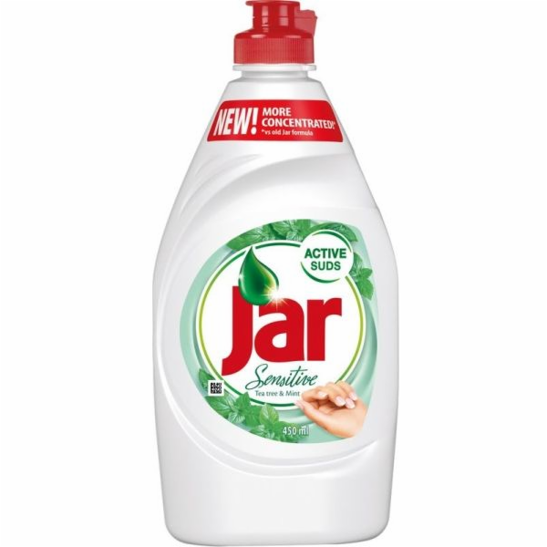 Jar 450 ml sensitive Tea tree & Mint