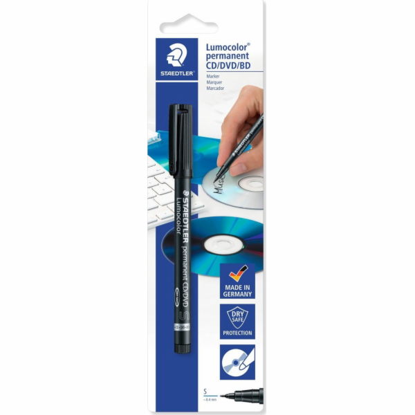 Staedtler STAEDTLER Marker Lumocolor CD/DVD černý Blister...