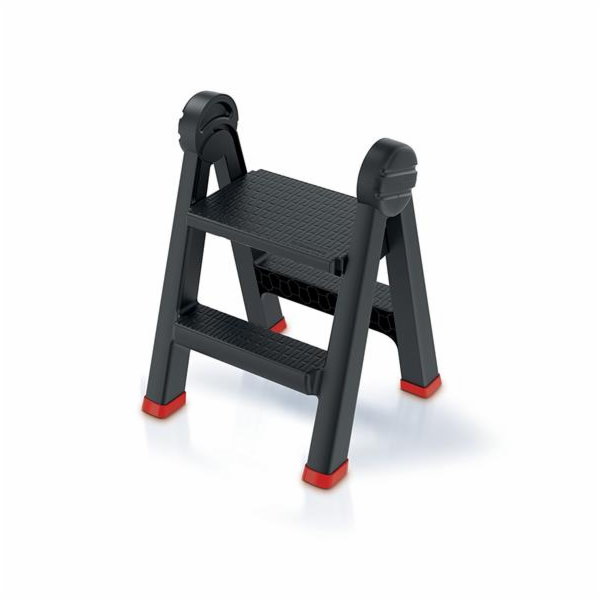Prosperplast černé 2 příčky KLD4565-3020 Schůdky 