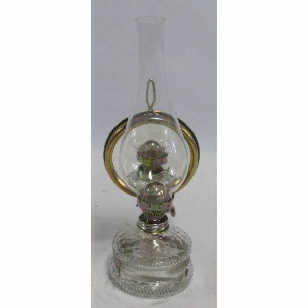 Lampa petrolejová zrcadlová 35,3 cm s cylindrem 147/11" M...