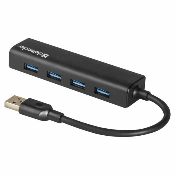 HUB USB Defender 4x USB-A 3.0 (83204)