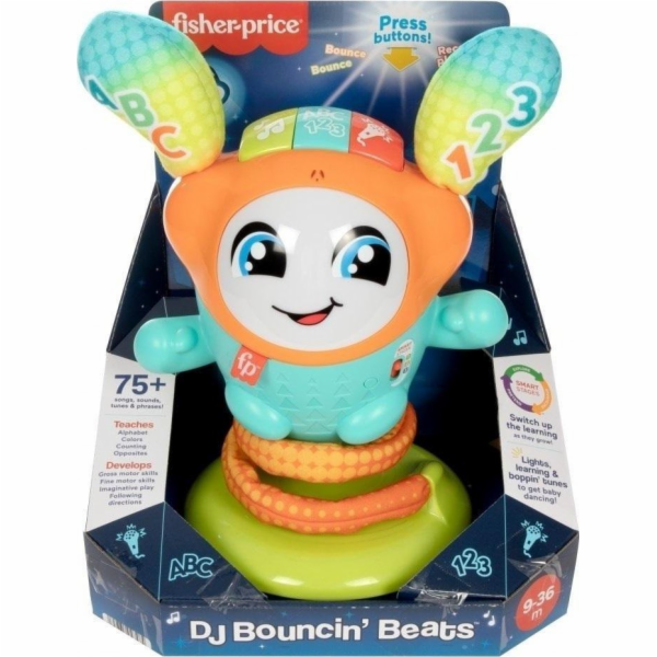 Fisher Price interaktivní vzdělávací hračka Dance DJ (HND41)