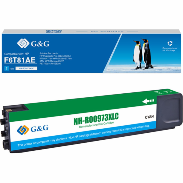 Inkoust G&G Inkoust / inkoust kompatibilní s G&G s F6T81A...