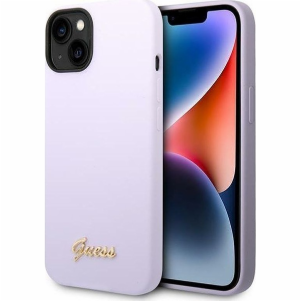 Case Guess GUHCP14SSLSMU Apple iPhone 14 fialové/fialové ...