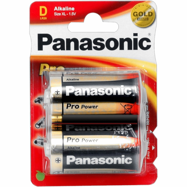 12x2 Panasonic Pro Power Mono D LR 20            VPE Inne...