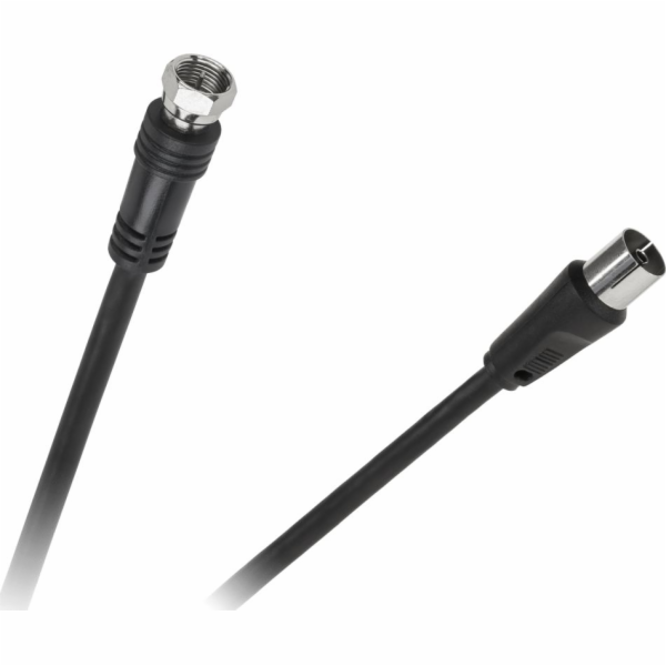 Anténní kabel – Anténa (F) 1,8m černá (KPO2738-1,8)