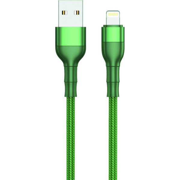 USB 2GO USB-A – Lightning kabel zelený (797310)