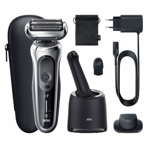 Braun Series 7 71-S7200cc Wet&Dry Silver Pánský elektrick...