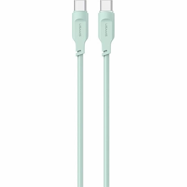 Usams USB-C - USB-C USB kabel 1,2 m zelený (není skladem)