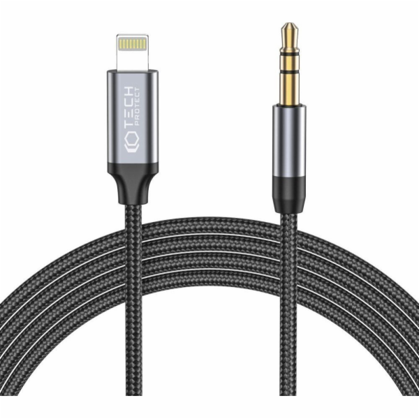 Tech-Protect Lightning USB kabel – mini Jack 3,5 mm 1 m č...