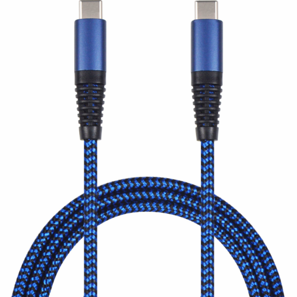 USB 2GO USB-C – kabel USB-C 1 m Modrý (797194)
