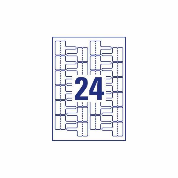 Avery Zweckform ŠTÍTEK ZF 7950 60X40 24/A4 PRO ŠTÍTEK ZNA...