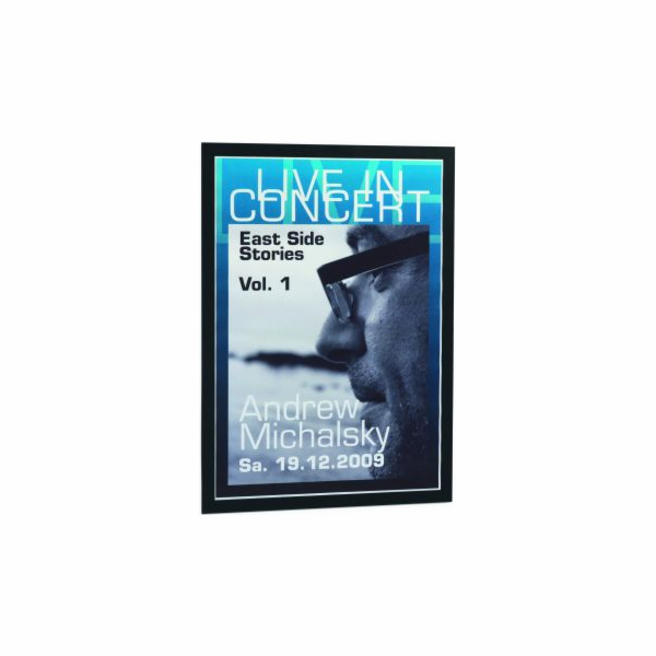 Odolný Samolepící informační rámeček A3 černý 2 ks. (4873...