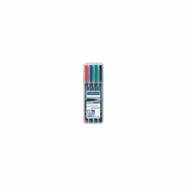 Staedtler STAEDTLER LUMOCOLOR B FILM 4ks - S314WP4
