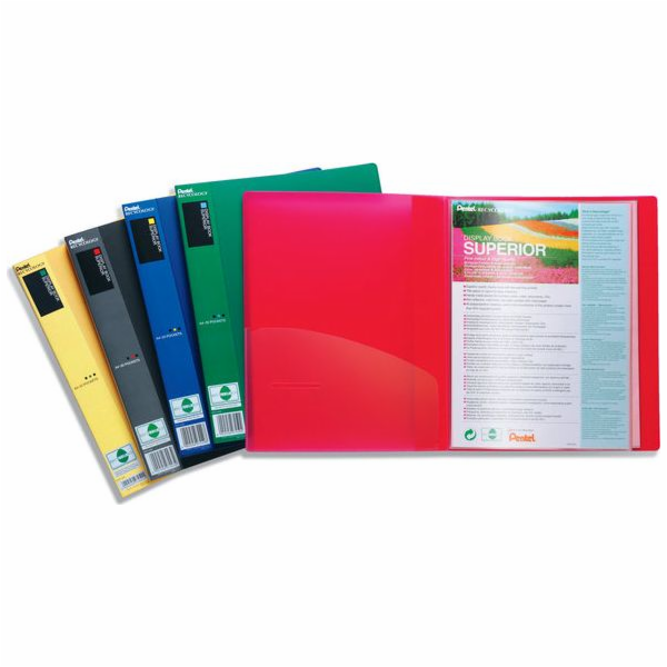 PENTEL SUPERIOR DCF A4 NABÍDKA ALBUM 20 TRIČEK, ČERVENÁ