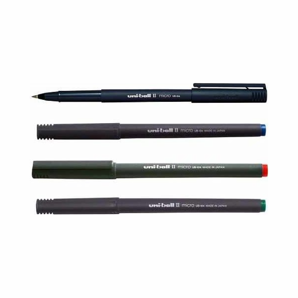 Uni Mitsubishi Pencil Rollerball Pen Uni Red (UB-104)