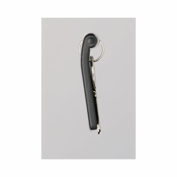 Sponky DURABLE KEY CLIP kroužek na klíče, černý, balení 6 ks