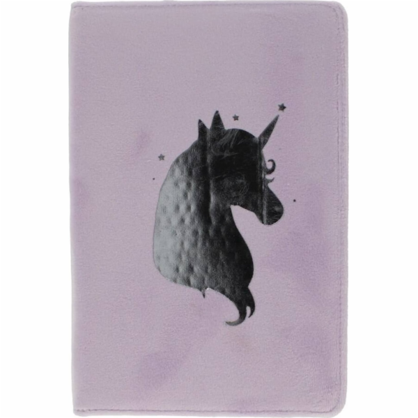 Starpak NOTEBOOK PLYŠ 150X210 LIN LILY UNICORN STK 12/48