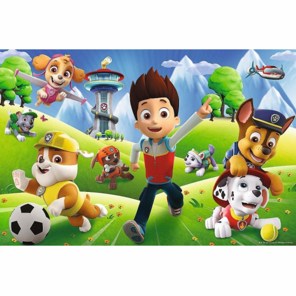 Trefl Oboustranné puzzle 24 dílků Super Maxi Paw Patrol A...