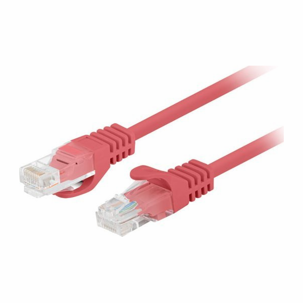 Lanberg PATCHCORD CAT.6 UTP 1M RED FLUKE PASSED LANBERG 1...