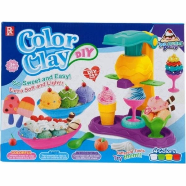 Mega kreativní plastelína se zmrzlinovými doplňky