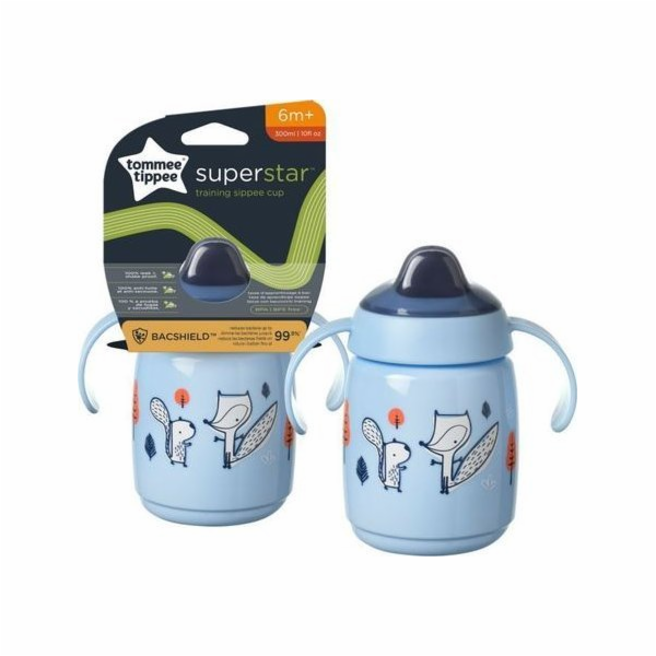 Tommee Tippee 478221 SUPERSTAR HRNEK S UCHYTKY 300ML 6+ M...
