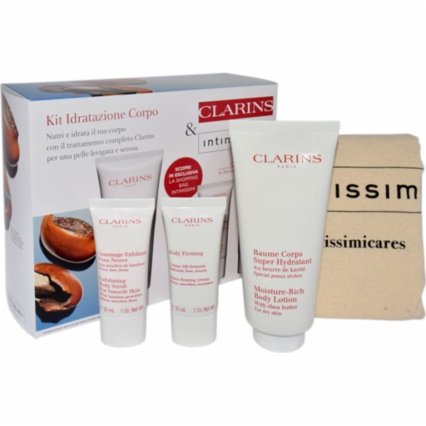 Clarins CLARINS SET (TĚLOVÉ MLÉKO 200ML + PELUHOVÝ TĚLOVÝ...