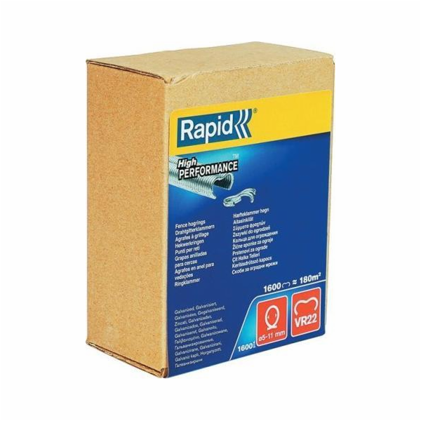Svěrky na oplocení Rapid Rapid VR22 - 1 600 ks.