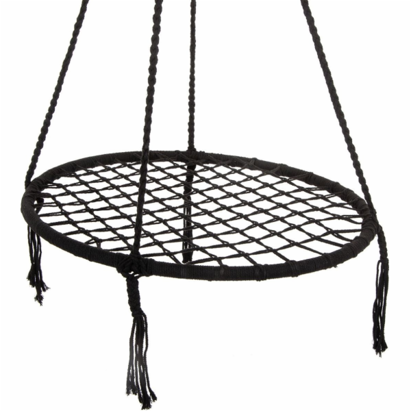 Royokamp houpačka Prolamovaná houpací síť 80cm černá