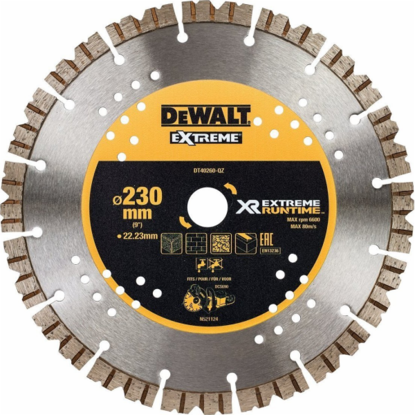 Dewalt segmentový kotouč pro dcs690 230 x 2,0 x 22,23 mm