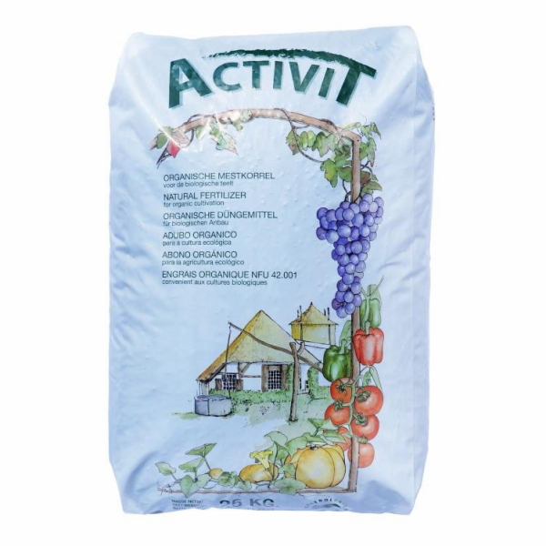 Hnojivo granulované organické Emolus Activit, 25 kg