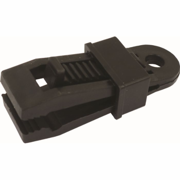 Držák zahradní plachty s okem 4ks 25x85mm klipsna