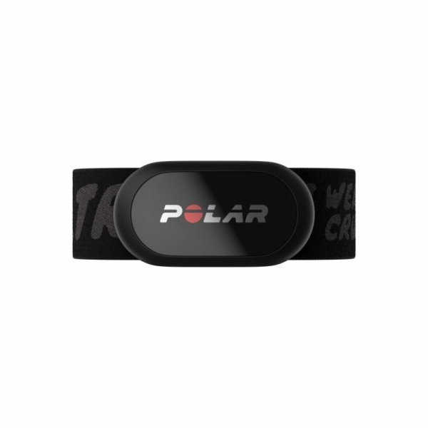 Polar H10 černý vysílač s nápisem M-XXL