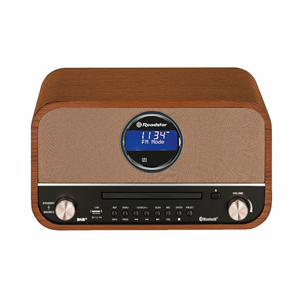 Roadstar, HRA-1782NBT, retro, CD/MP3 přehrávač, FM RDS, b...