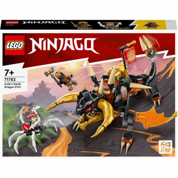 LEGO 71782 Ninjago Coles Erddrache EVO, Konstruktionsspie...