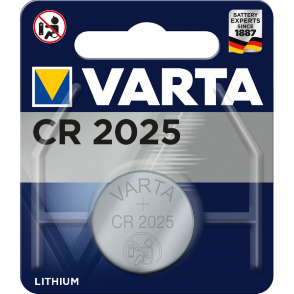 10x1 Varta electronic CR 2025 VPE Innenkarton