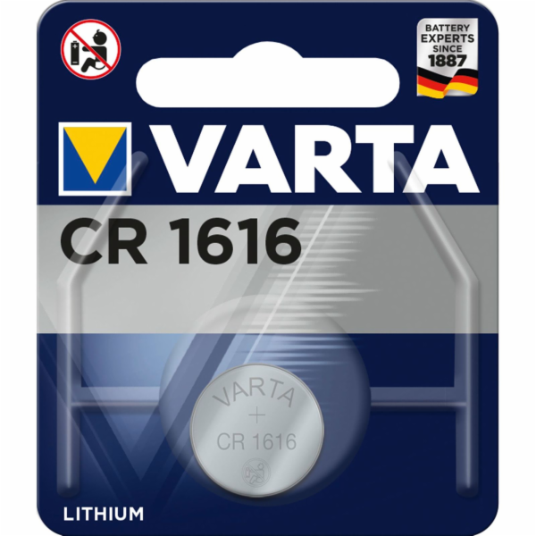 10x1 Varta electronic CR 1616 VPE Innenkarton