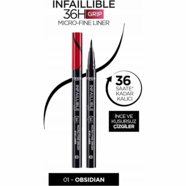 L OREAL_Paris Infaillible Grip 36h Microfine Brush Eyelin...