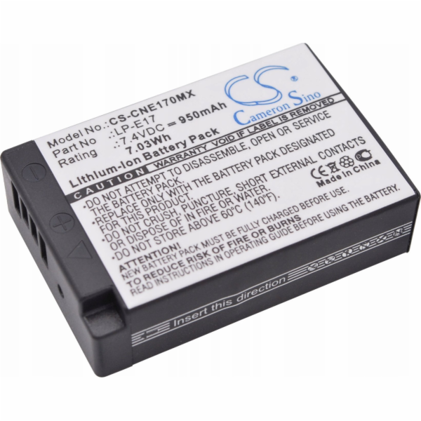Cameron Sino dobíjecí baterie Lp-e17 / Lc-e17 / Lc-e17c p...