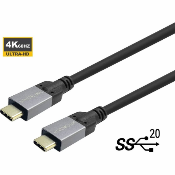 VivoLink USB kabel Vivolink PROUSBCMM2 USB kabel 2 m USB ...