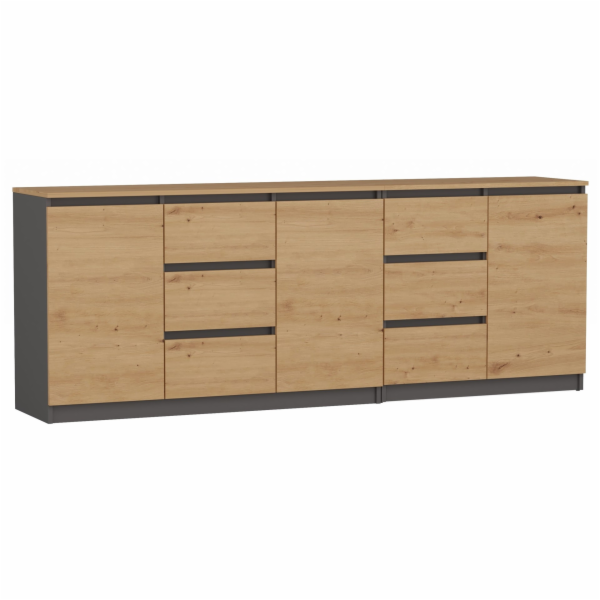 Topeshop COSTA ANT/ART BA KPL komoda