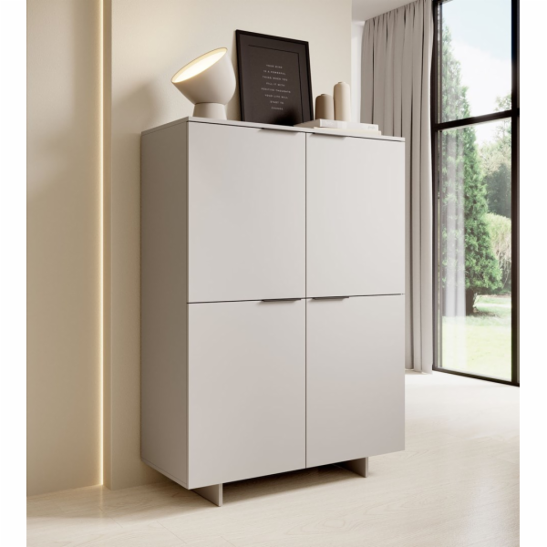 Cama 4D komoda ALMA 100x41,5xH145 kašmír