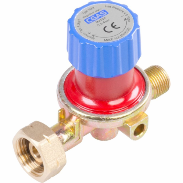 Regulátor tlaku 0,5-4 bar (závit G3/8"-LH) s ventilem