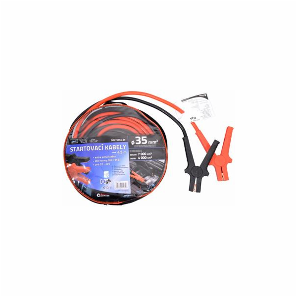 Startovací kabely Compass  35 délka 4,5m TÜV/GS  DIN72553 